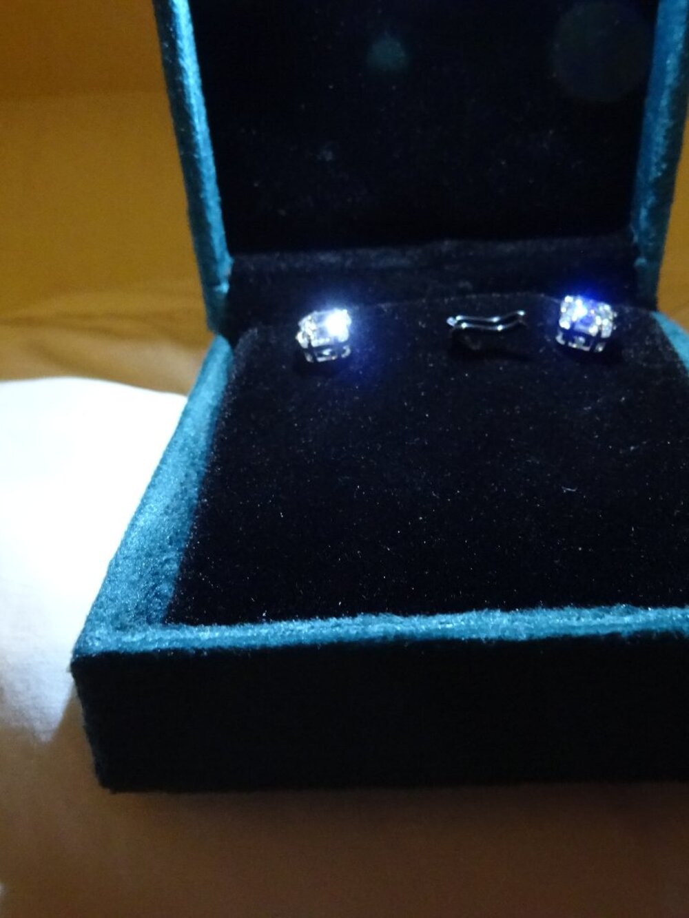 4CTW Emerald Cut Diamond Stud Earrings (2) IGI Certified - Brilliant Sparkle